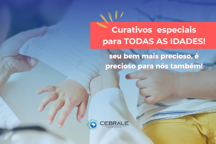 curativo em criança